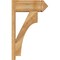 Ekena Millwork Westlake Rough Sawn Arts and Crafts Outlooker, Western Red Cedar, 8"W x 20"D x 32"H OUT08X20X32WTL03RWR - alternate 3